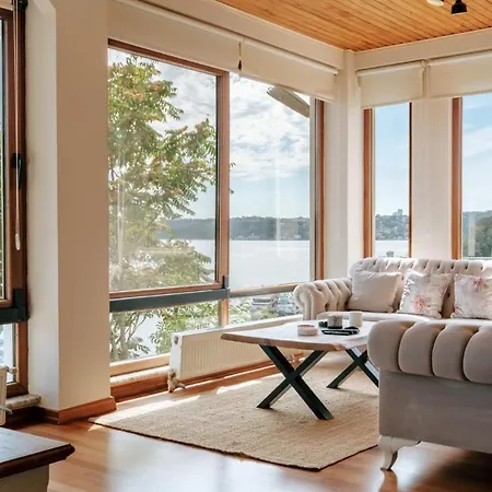 Bosphorus View House With Garden 5 Min To Coast *
